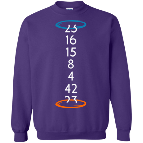 Sweatshirts Purple / Small Lost portal Crewneck Sweatshirt