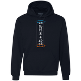 Sweatshirts Navy / Small Lost portal Premium Fleece Hoodie