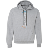 Sweatshirts Sport Grey / Small Lost portal Premium Fleece Hoodie