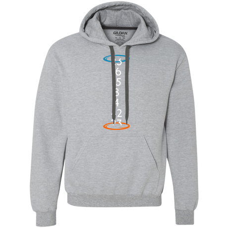 Sweatshirts Sport Grey / Small Lost portal Premium Fleece Hoodie