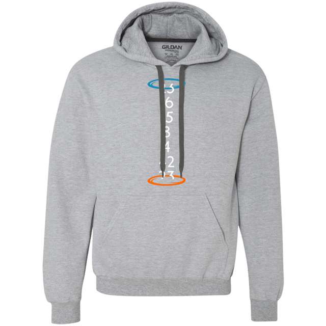 Sweatshirts Sport Grey / Small Lost portal Premium Fleece Hoodie