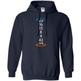 Sweatshirts Navy / Small Lost portal Pullover Hoodie