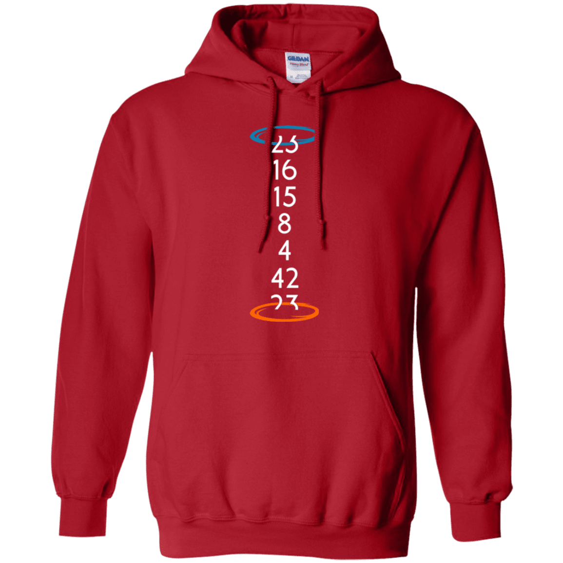 Sweatshirts Red / Small Lost portal Pullover Hoodie
