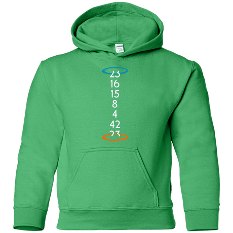Sweatshirts Irish Green / YS Lost portal Youth Hoodie