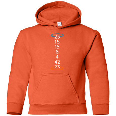 Sweatshirts Orange / YS Lost portal Youth Hoodie