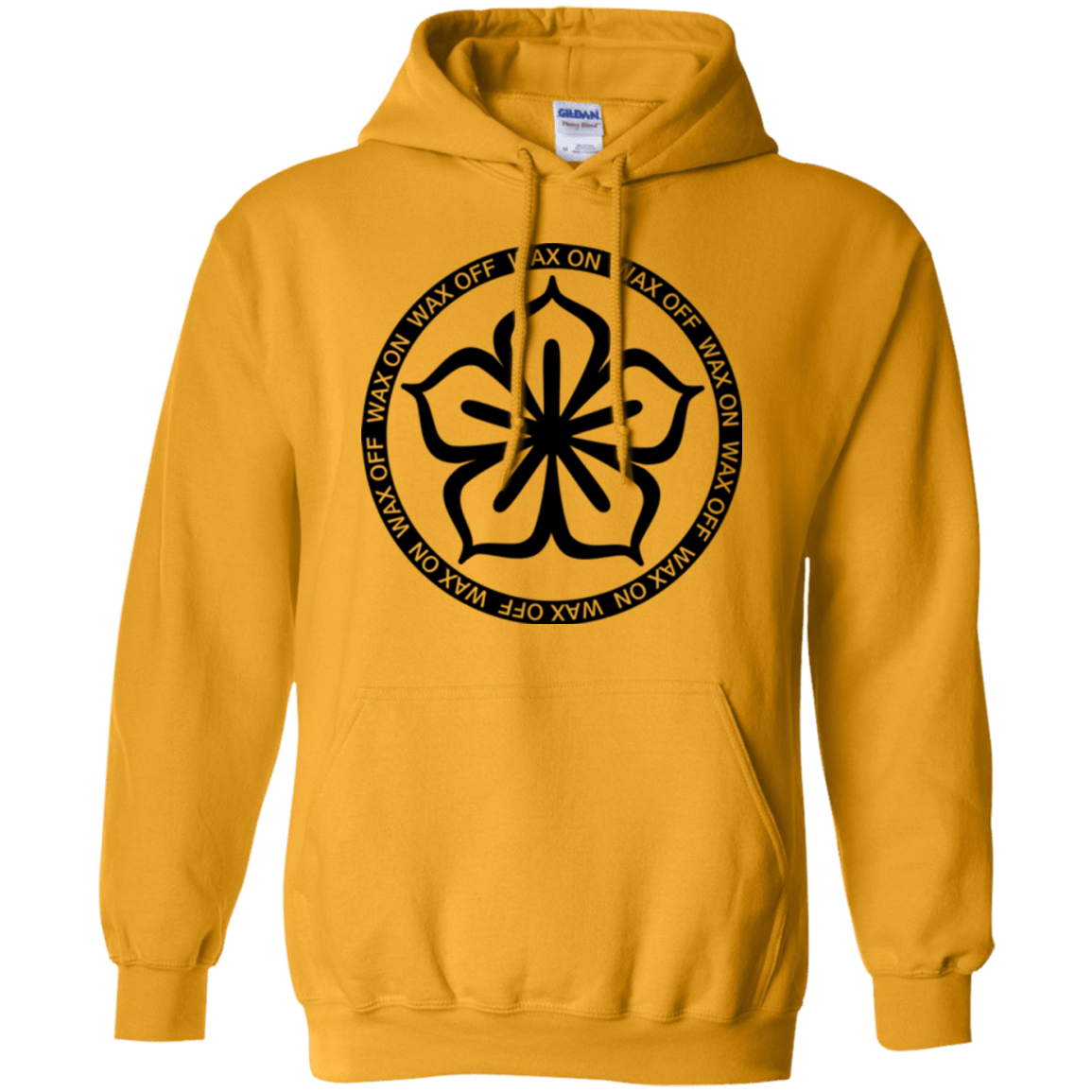 Sweatshirts Gold / Small Lotus Flower Pullover Hoodie