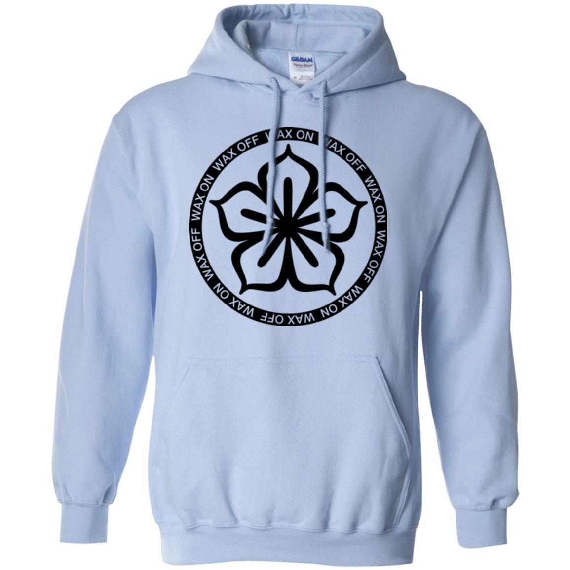 Sweatshirts Light Blue / Small Lotus Flower Pullover Hoodie