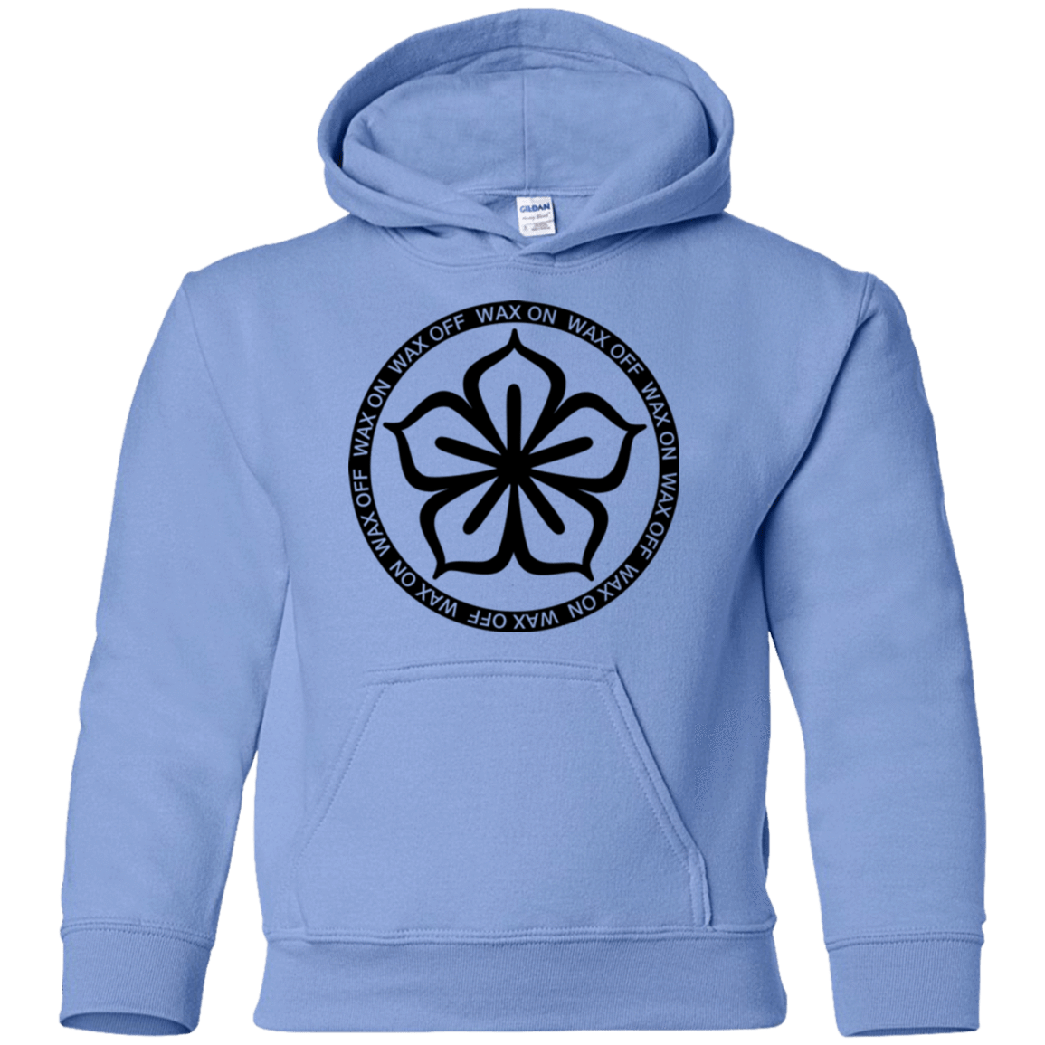 Sweatshirts Carolina Blue / YS Lotus Flower Youth Hoodie