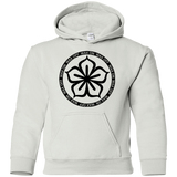 Sweatshirts White / YS Lotus Flower Youth Hoodie