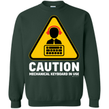 Sweatshirts Forest Green / Small Loud Typer Crewneck Sweatshirt