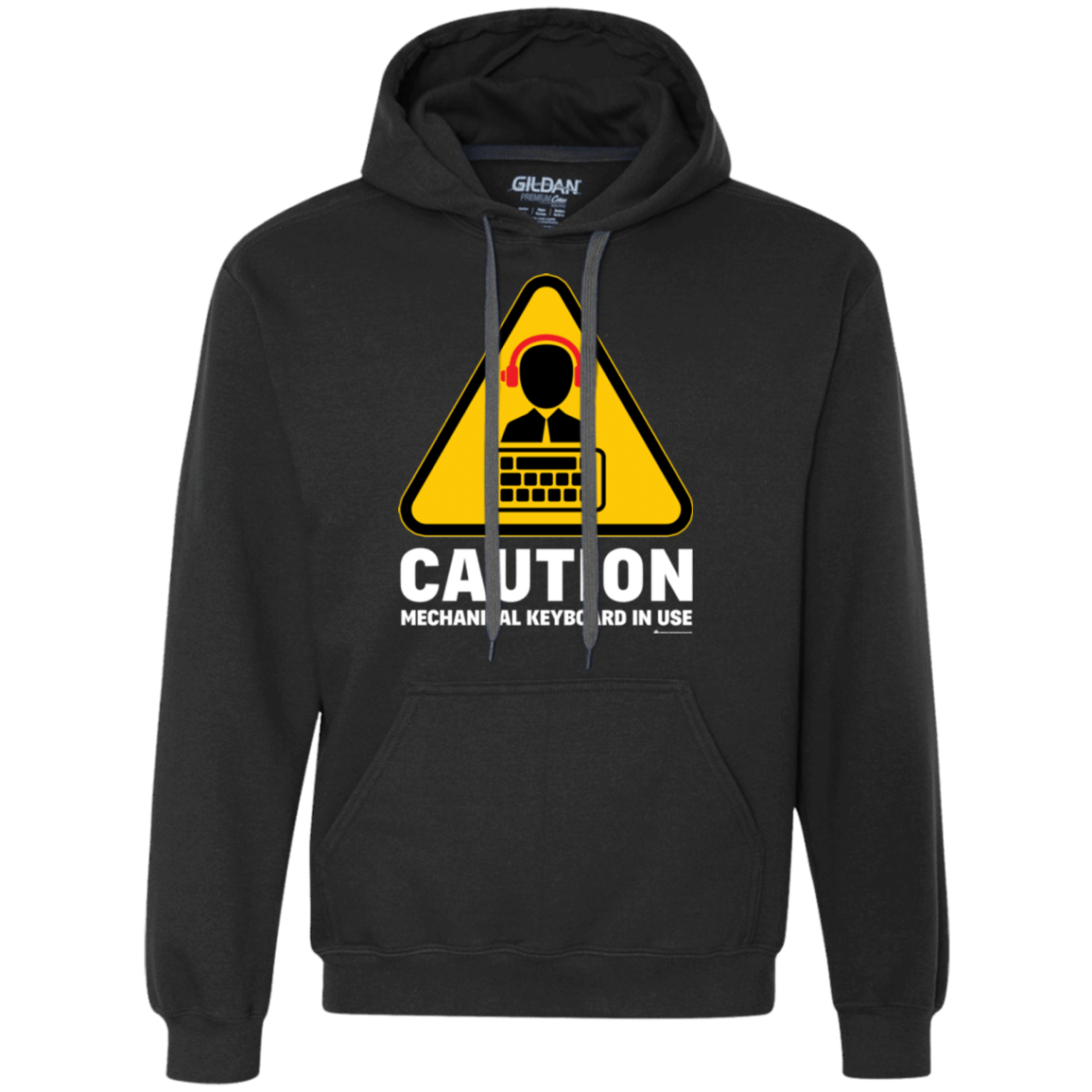 Sweatshirts Black / Small Loud Typer Premium Fleece Hoodie