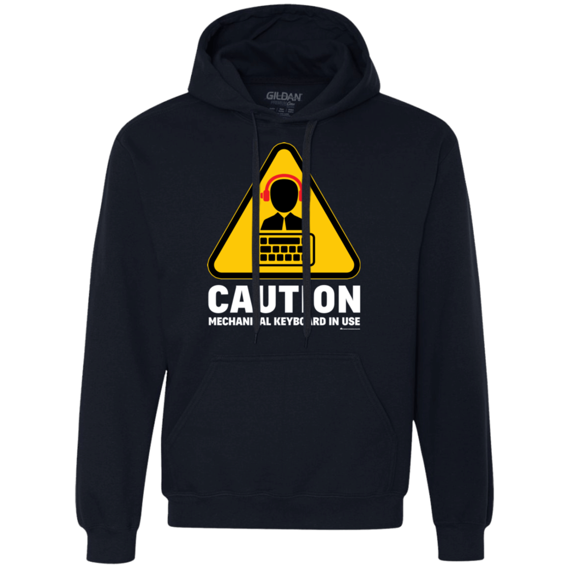 Sweatshirts Navy / Small Loud Typer Premium Fleece Hoodie