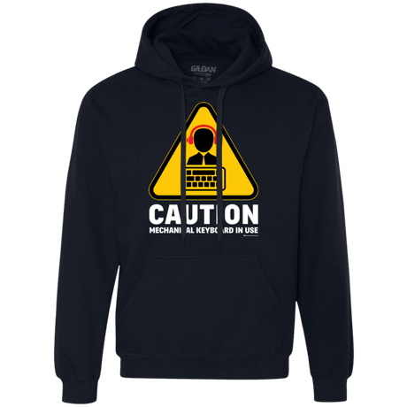 Sweatshirts Navy / Small Loud Typer Premium Fleece Hoodie