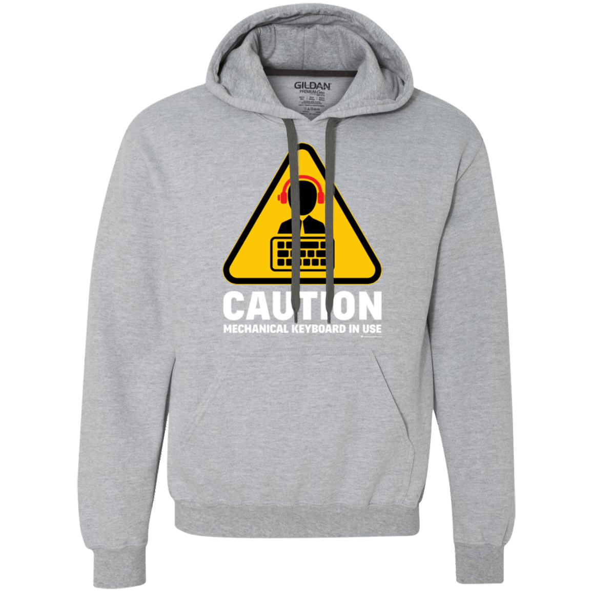 Sweatshirts Sport Grey / Small Loud Typer Premium Fleece Hoodie