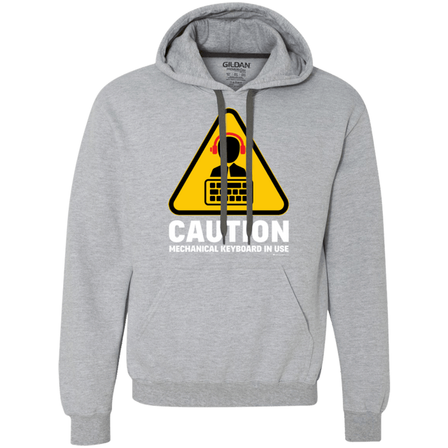 Sweatshirts Sport Grey / Small Loud Typer Premium Fleece Hoodie