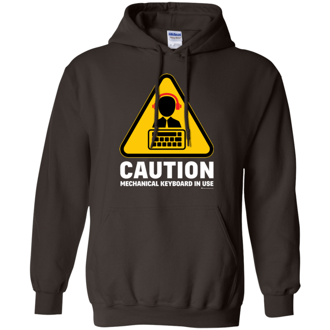 Sweatshirts Dark Chocolate / Small Loud Typer Pullover Hoodie