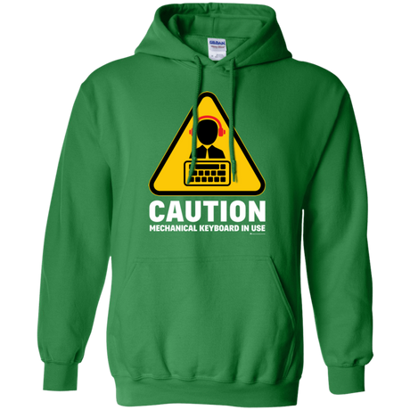 Sweatshirts Irish Green / Small Loud Typer Pullover Hoodie