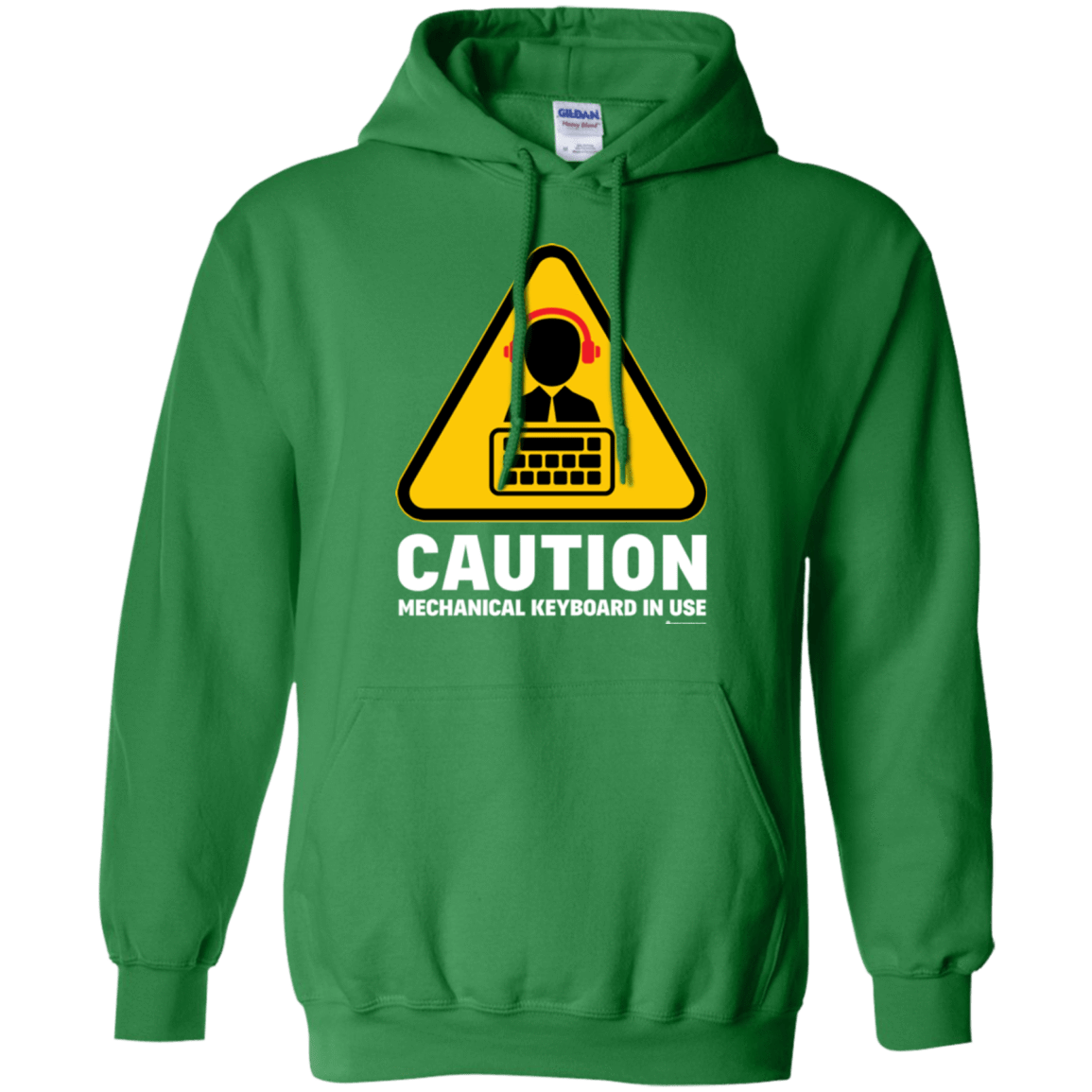 Sweatshirts Irish Green / Small Loud Typer Pullover Hoodie