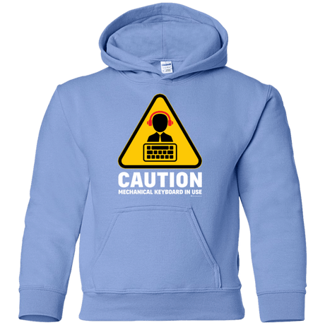 Sweatshirts Carolina Blue / YS Loud Typer Youth Hoodie