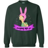 Sweatshirts Forest Green / Small Louise Everybody Crewneck Sweatshirt