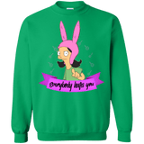 Sweatshirts Irish Green / Small Louise Everybody Crewneck Sweatshirt