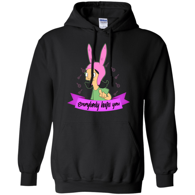 Sweatshirts Black / Small Louise Everybody Pullover Hoodie