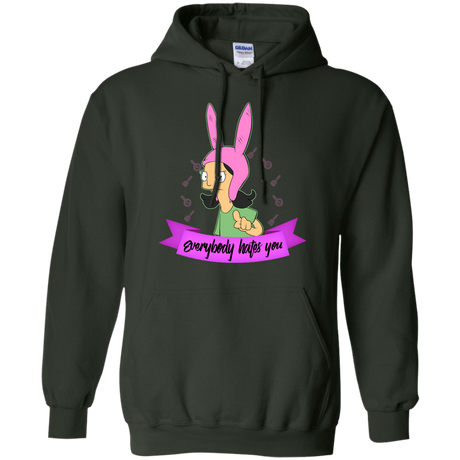 Sweatshirts Forest Green / Small Louise Everybody Pullover Hoodie