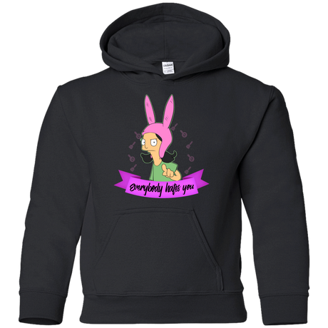 Sweatshirts Black / YS Louise Everybody Youth Hoodie