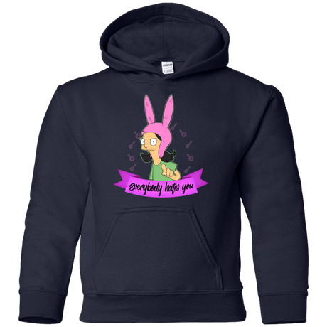 Sweatshirts Navy / YS Louise Everybody Youth Hoodie