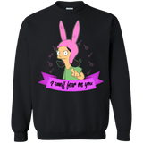 Sweatshirts Black / Small Louise Smell Fear Crewneck Sweatshirt