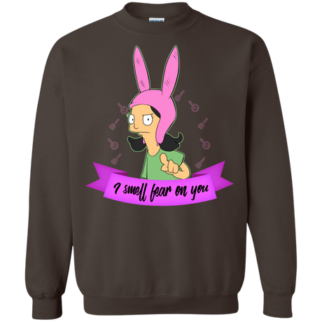 Sweatshirts Dark Chocolate / Small Louise Smell Fear Crewneck Sweatshirt