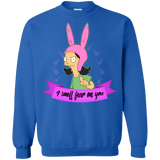 Sweatshirts Royal / Small Louise Smell Fear Crewneck Sweatshirt