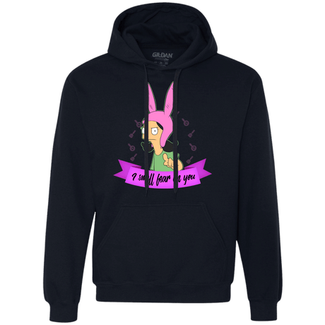 Sweatshirts Navy / Small Louise Smell Fear Premium Fleece Hoodie