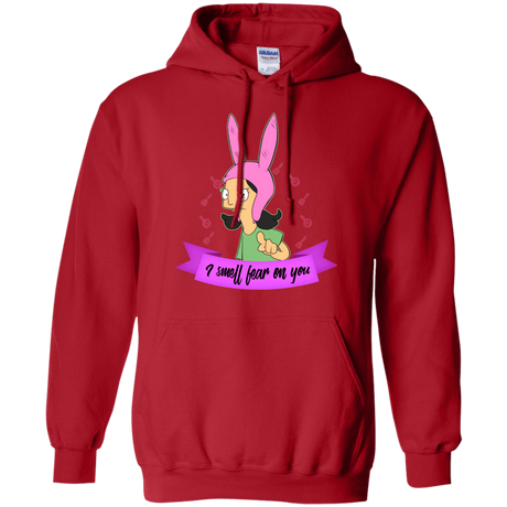 Sweatshirts Red / Small Louise Smell Fear Pullover Hoodie