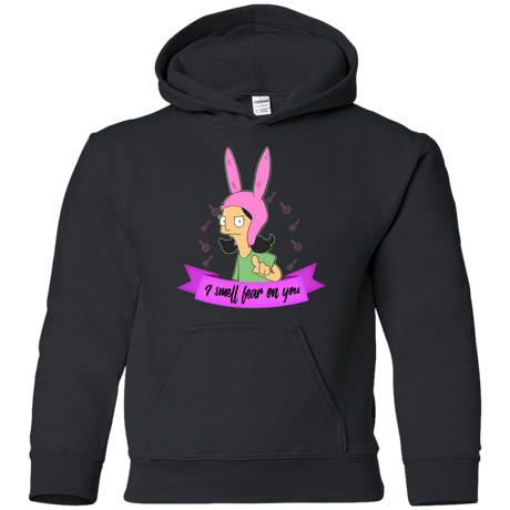 Sweatshirts Black / YS Louise Smell Fear Youth Hoodie