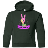 Sweatshirts Forest Green / YS Louise Smell Fear Youth Hoodie