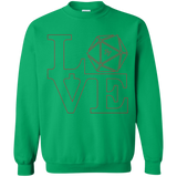 Sweatshirts Irish Green / Small Love 11 Crewneck Sweatshirt
