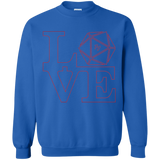 Sweatshirts Royal / Small Love 11 Crewneck Sweatshirt