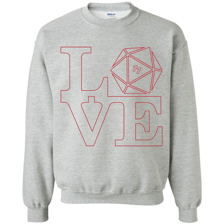 Sweatshirts Sport Grey / Small Love 11 Crewneck Sweatshirt