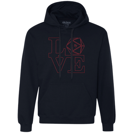 Sweatshirts Navy / Small Love 11 Premium Fleece Hoodie