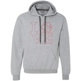 Sweatshirts Sport Grey / Small Love 11 Premium Fleece Hoodie