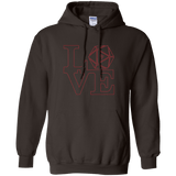 Sweatshirts Dark Chocolate / Small Love 11 Pullover Hoodie