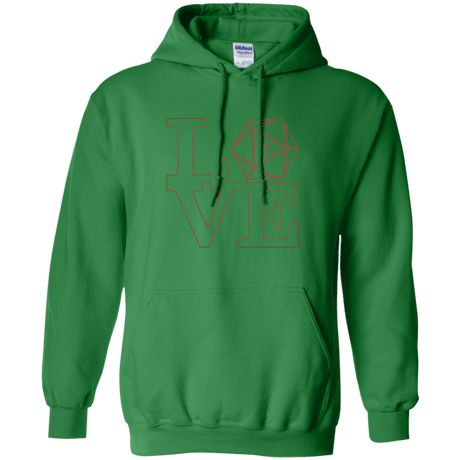 Sweatshirts Irish Green / Small Love 11 Pullover Hoodie