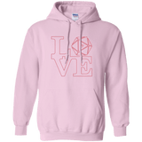 Sweatshirts Light Pink / Small Love 11 Pullover Hoodie