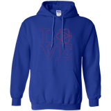Sweatshirts Royal / Small Love 11 Pullover Hoodie