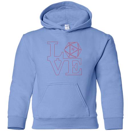 Sweatshirts Carolina Blue / YS Love 11 Youth Hoodie