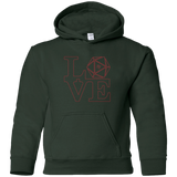 Sweatshirts Forest Green / YS Love 11 Youth Hoodie
