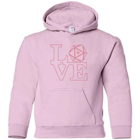 Sweatshirts Light Pink / YS Love 11 Youth Hoodie