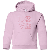 Sweatshirts Light Pink / YS Love 11 Youth Hoodie