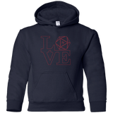 Sweatshirts Navy / YS Love 11 Youth Hoodie